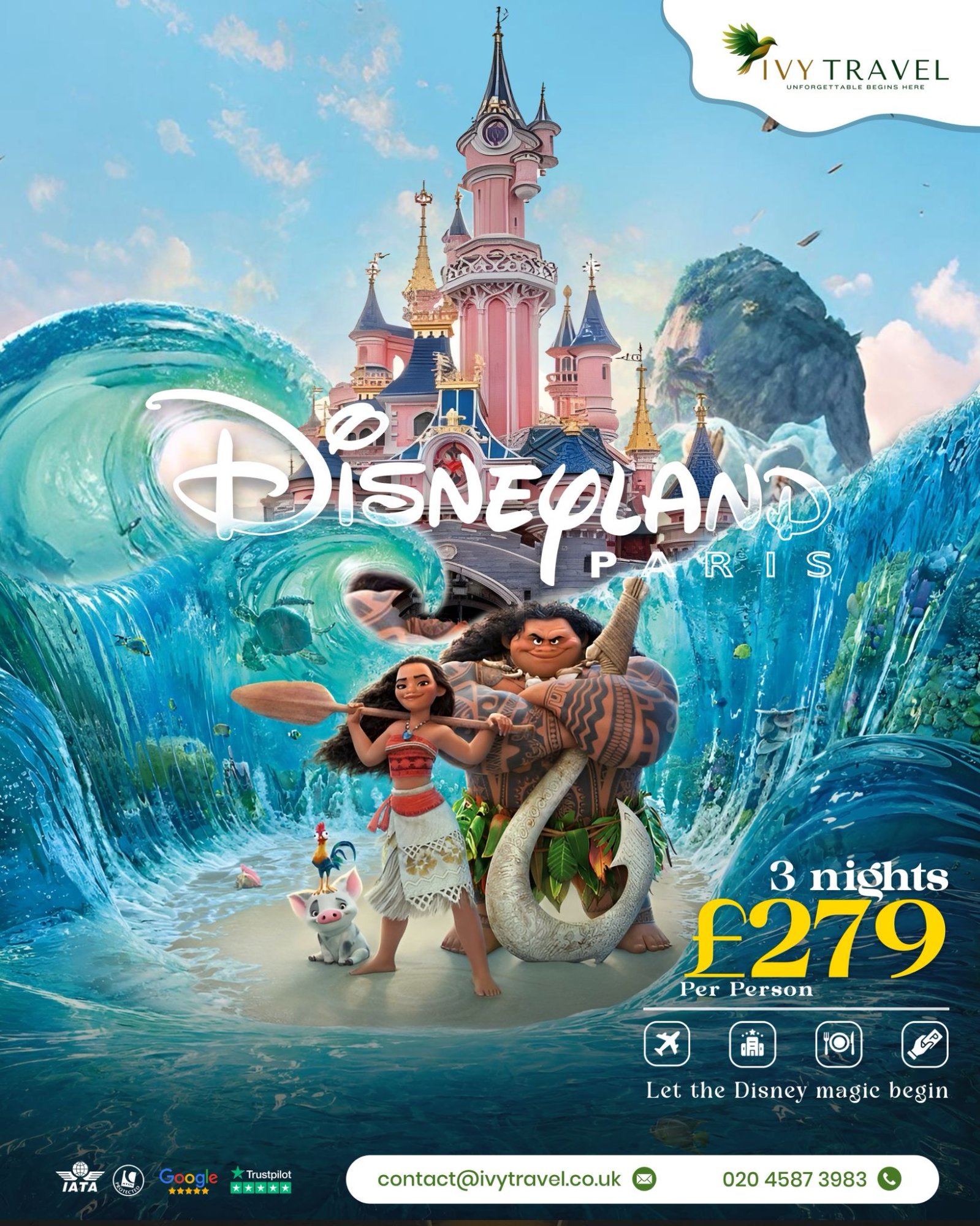 Moana Wave Disneyland